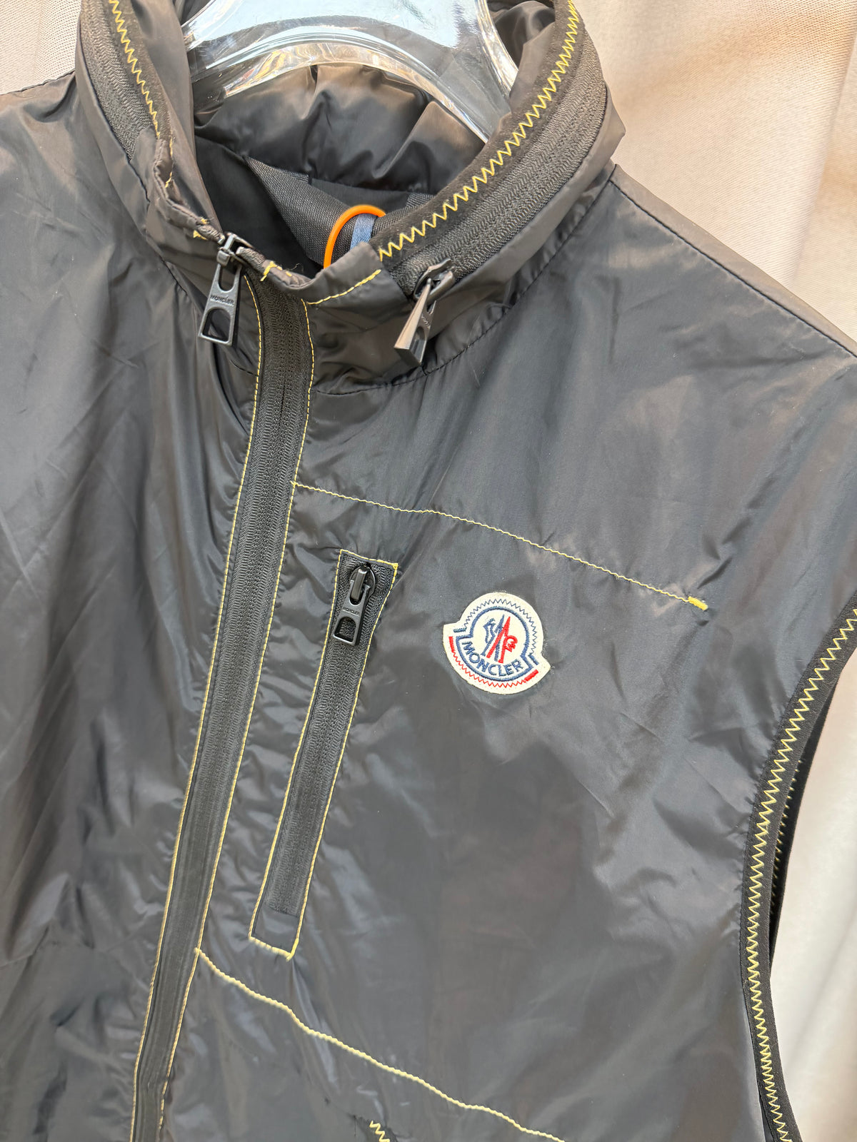 Veste demi manche moncler new model