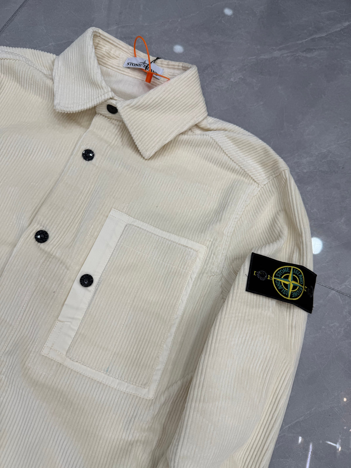 Chemise stone island crème 2 coloris