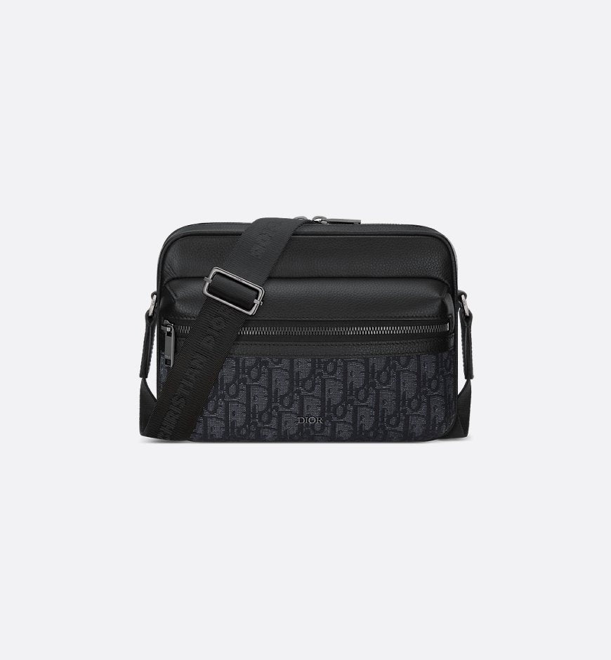 Sac Messenger zippé Rider 2.0 Noir