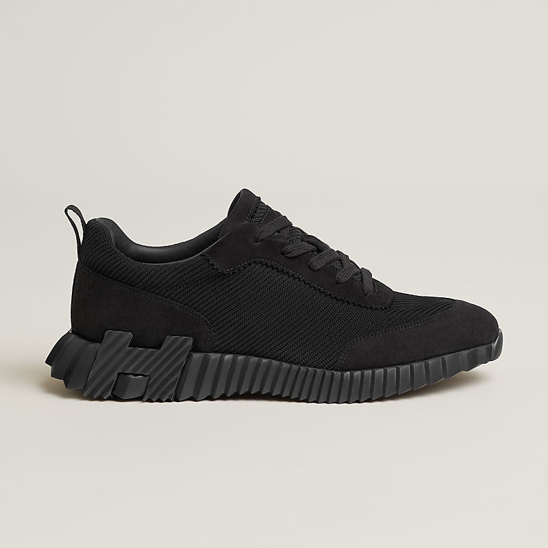 Sneakers hermes boucing full black daim