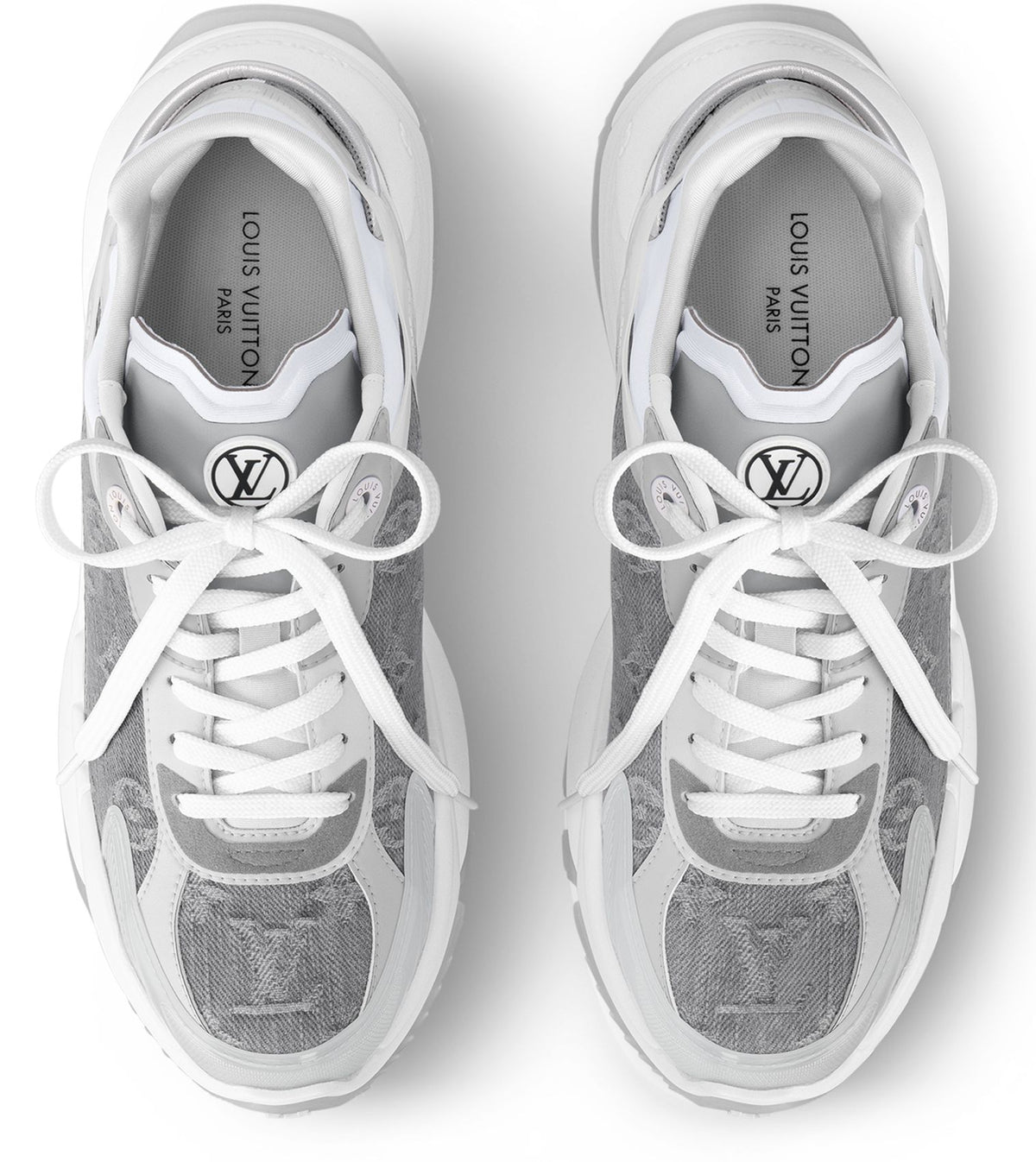 Sneakers lv run 55 white