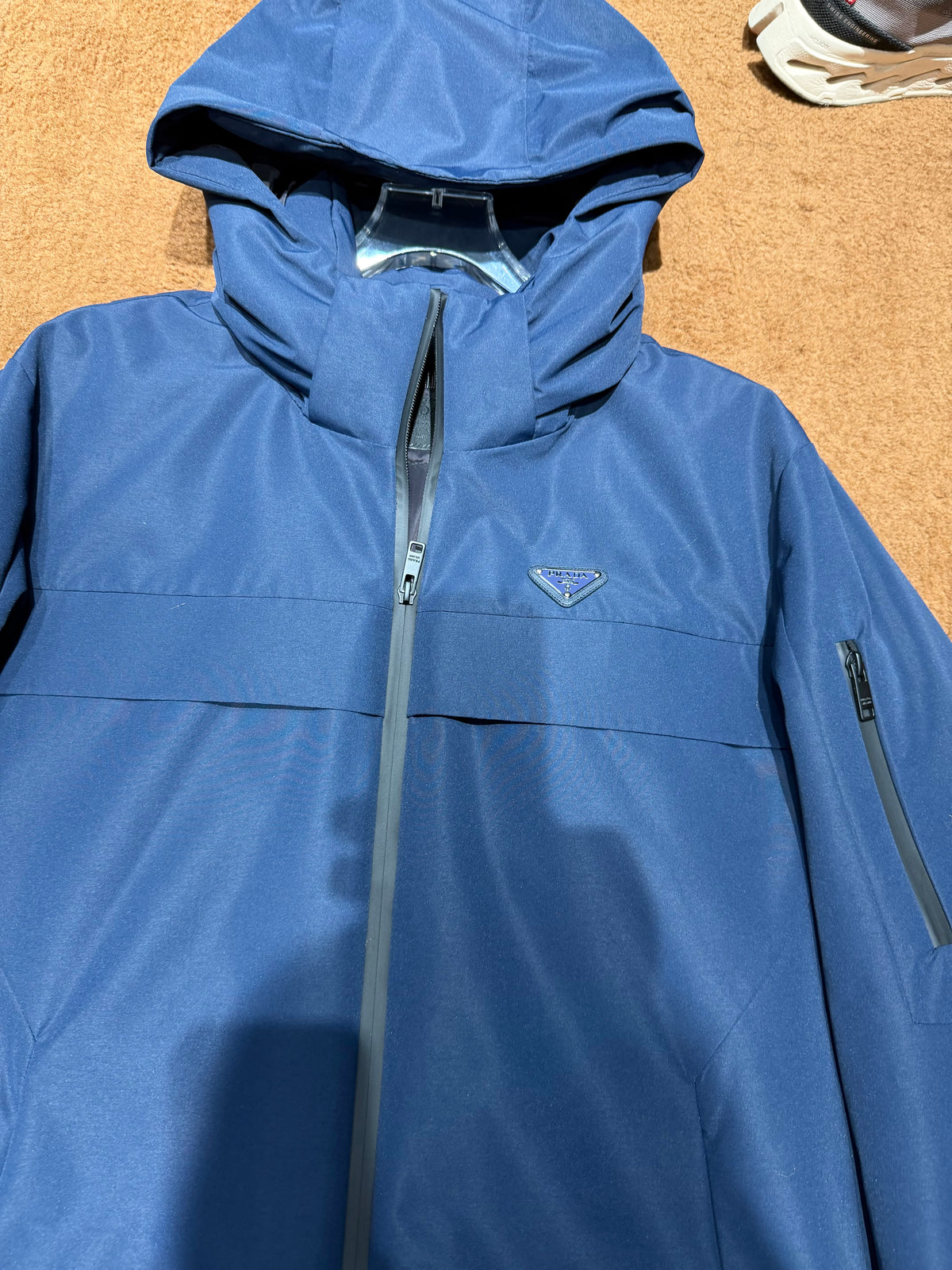 Doudoune Prada bleu marine new model