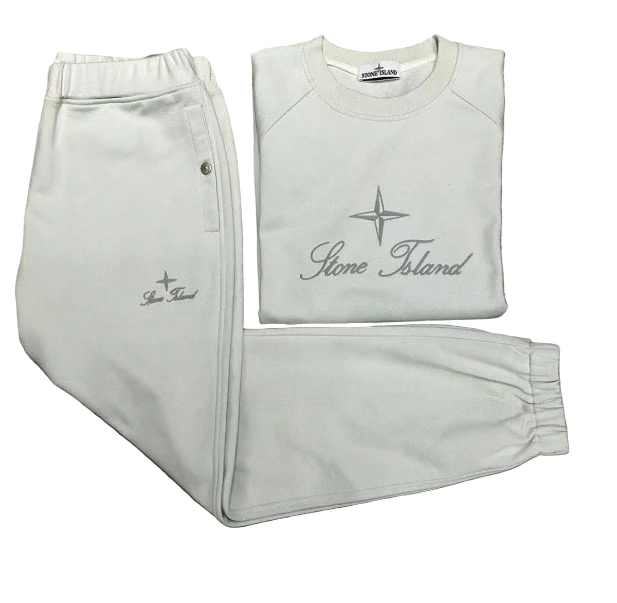 Survêtement stone island coton White