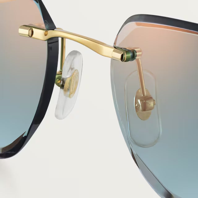 Lunettes solaires décor classique de cartier