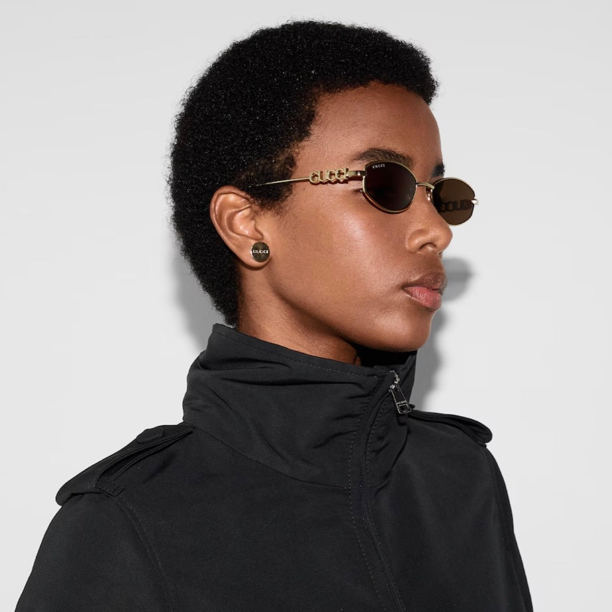 Lunettes de soleil ovales