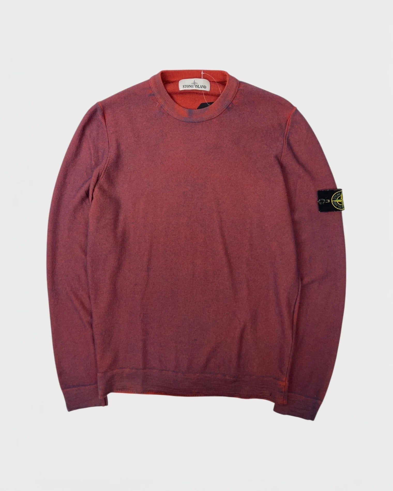 Stone Island pull - Rouge (2)
