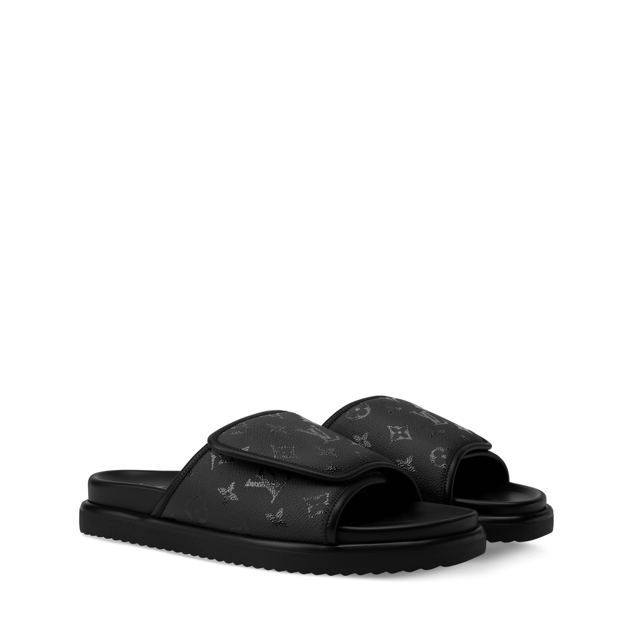 Sandales lv noir mono