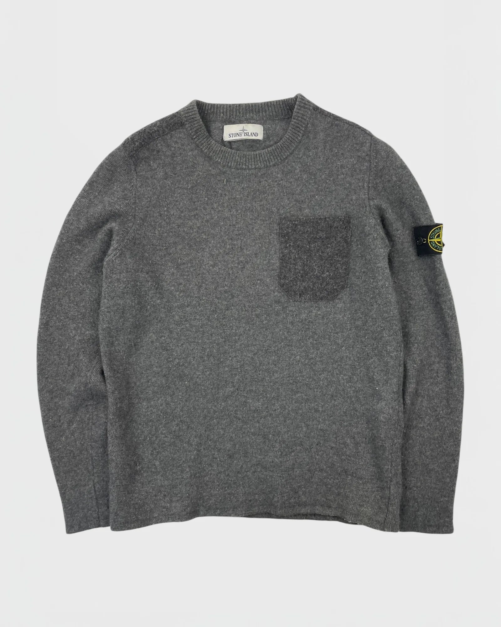 Stone Island pull - Gris (7)