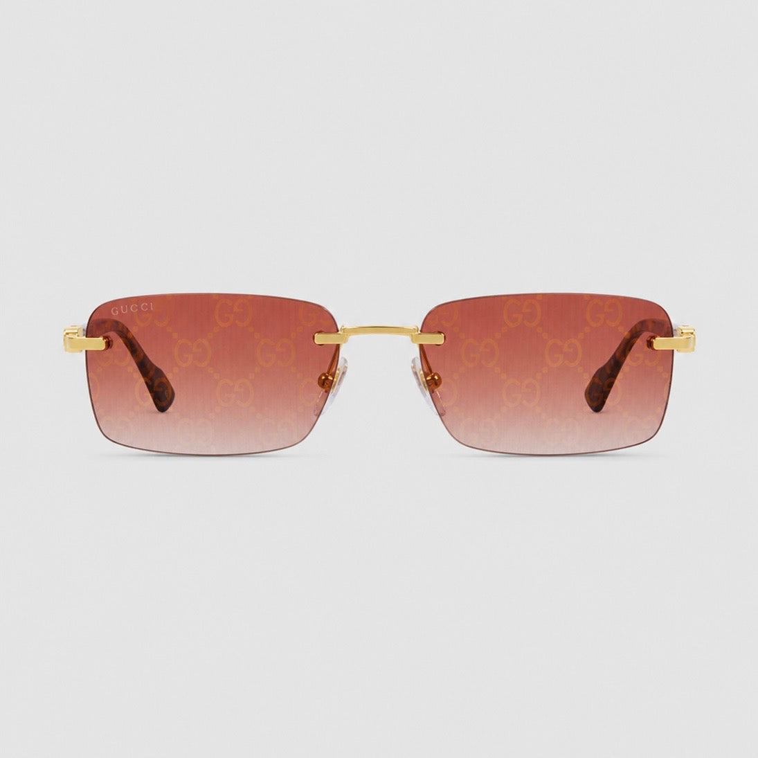 Lunettes de soleil rectangulaires
