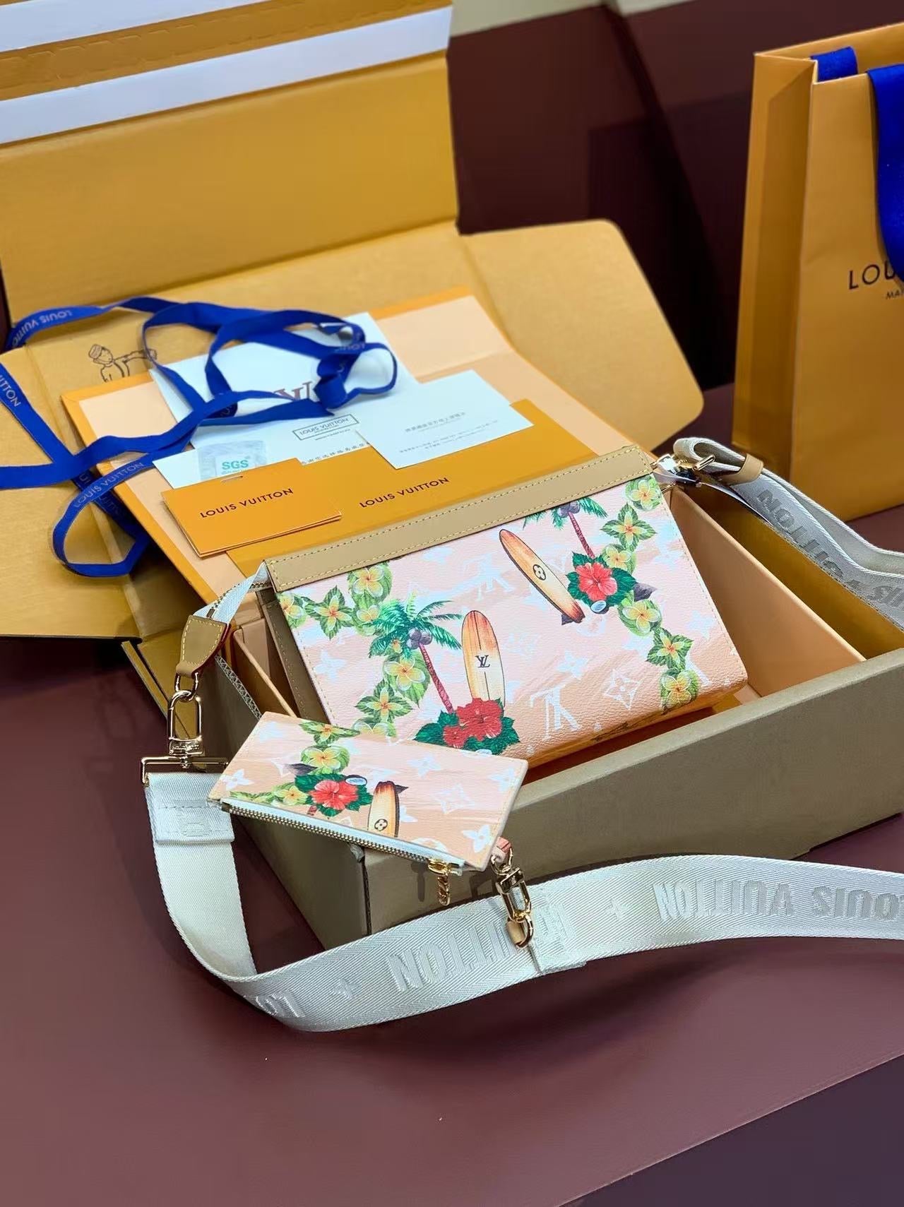 Sacoche gaston X lv new model williams blanc beige