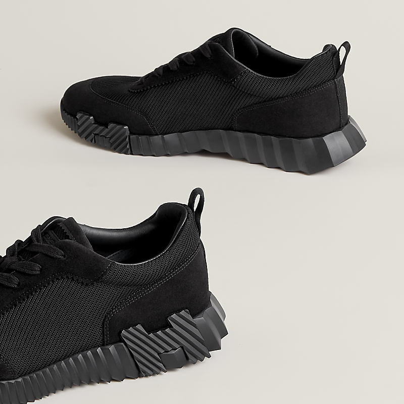Sneakers hermes boucing full black daim