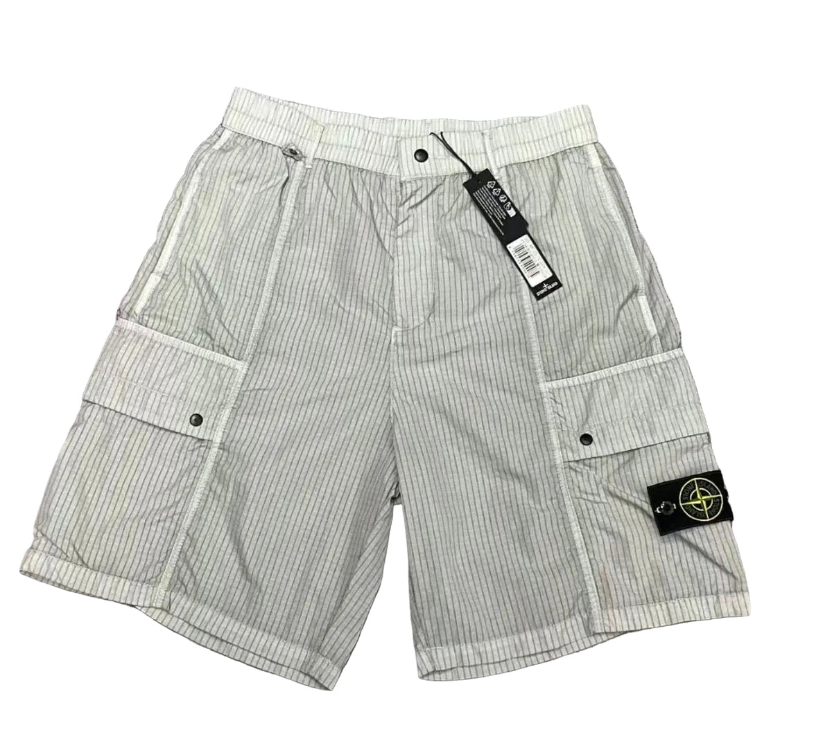Short stone island rayé