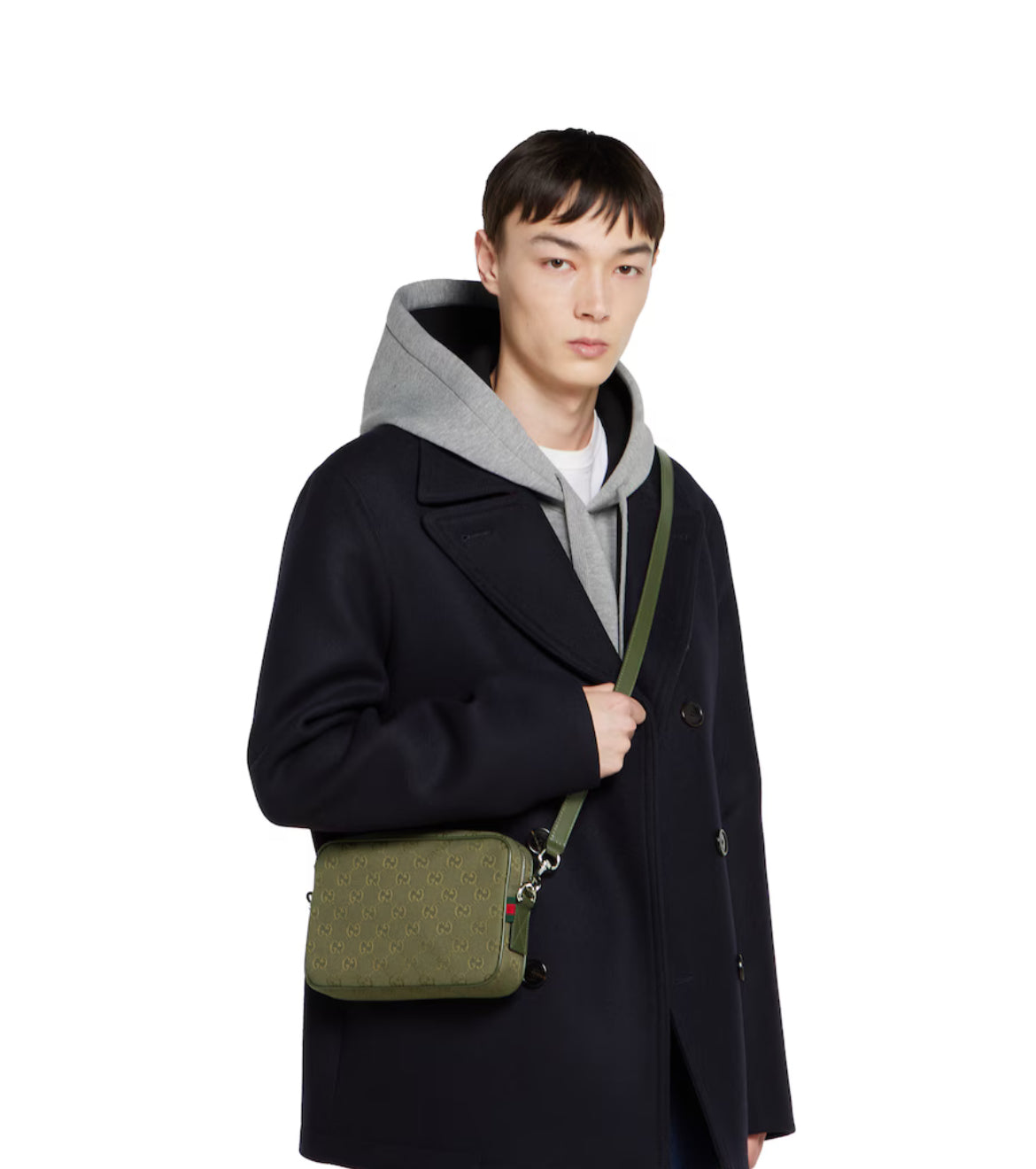 Sac à bandoulière en toile GG petit format - #4