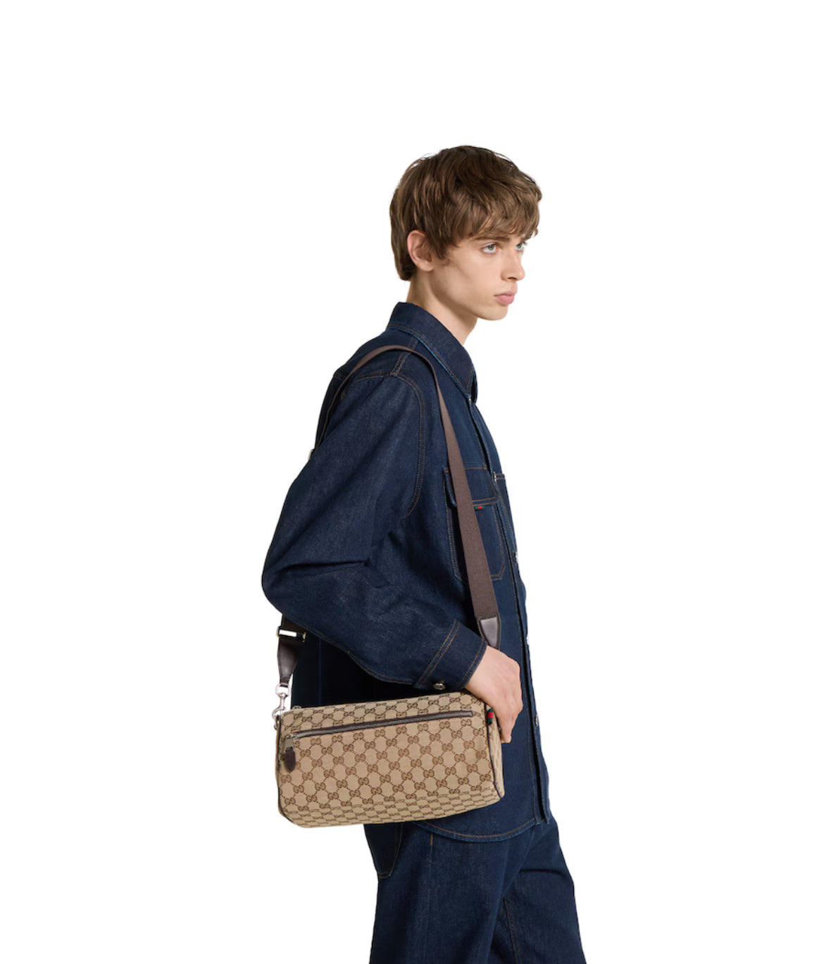 Sac cylindrique en toile GG petit format - #2