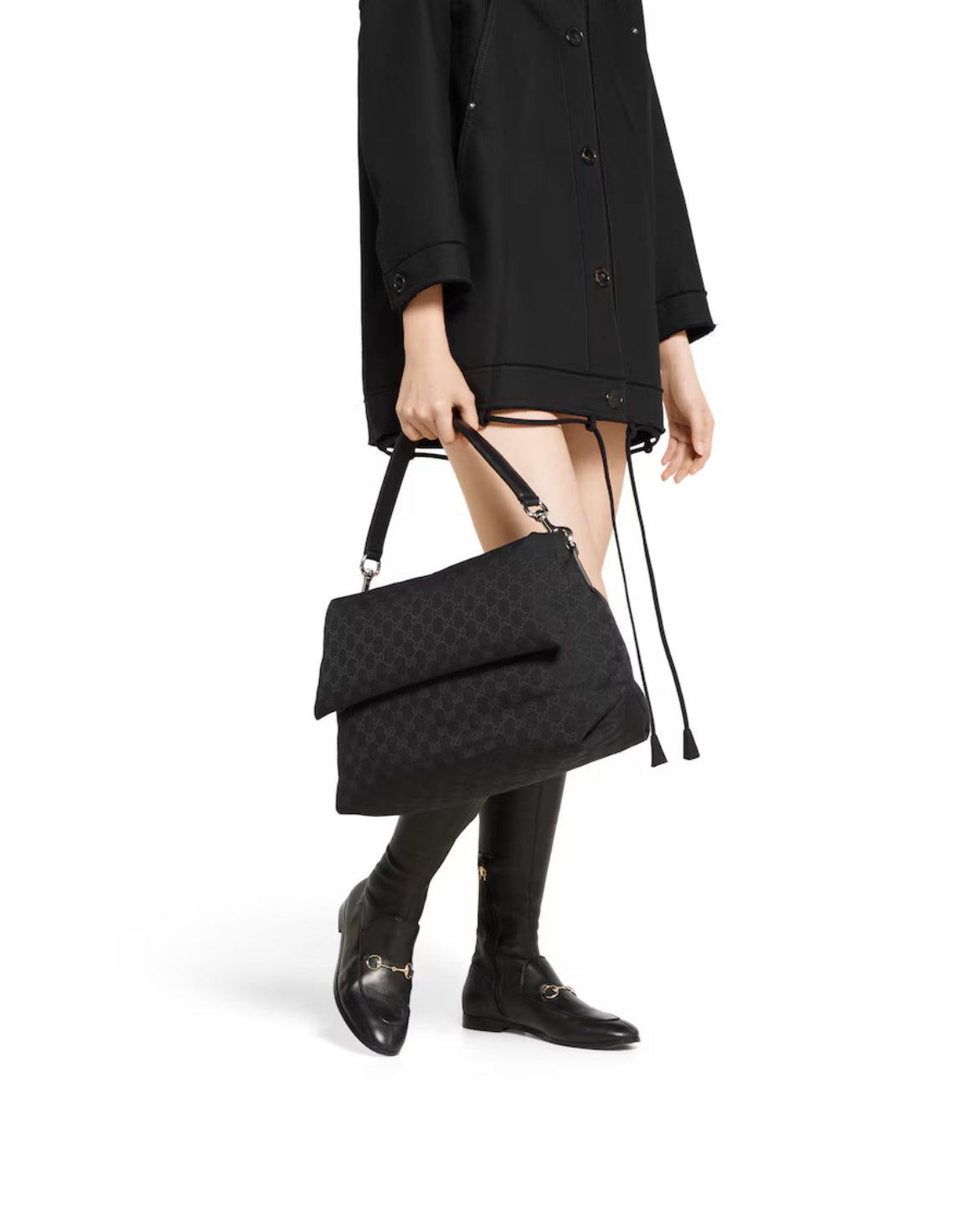 Sac à bandoulière en toile GG grand format - #1