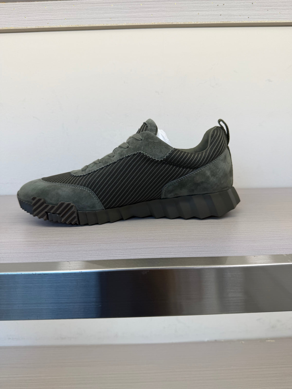 Sneakers Hermes boucing kaki new model