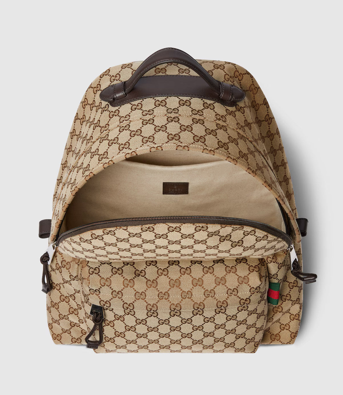 Sac à dos en toile GG moyen format - #3