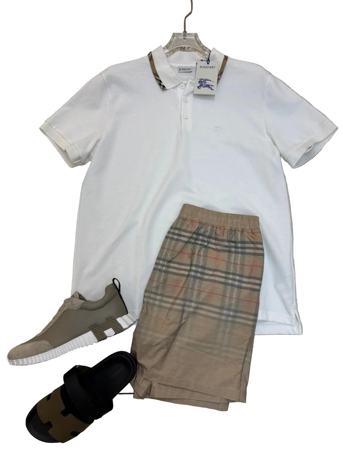 Burberry short&polo