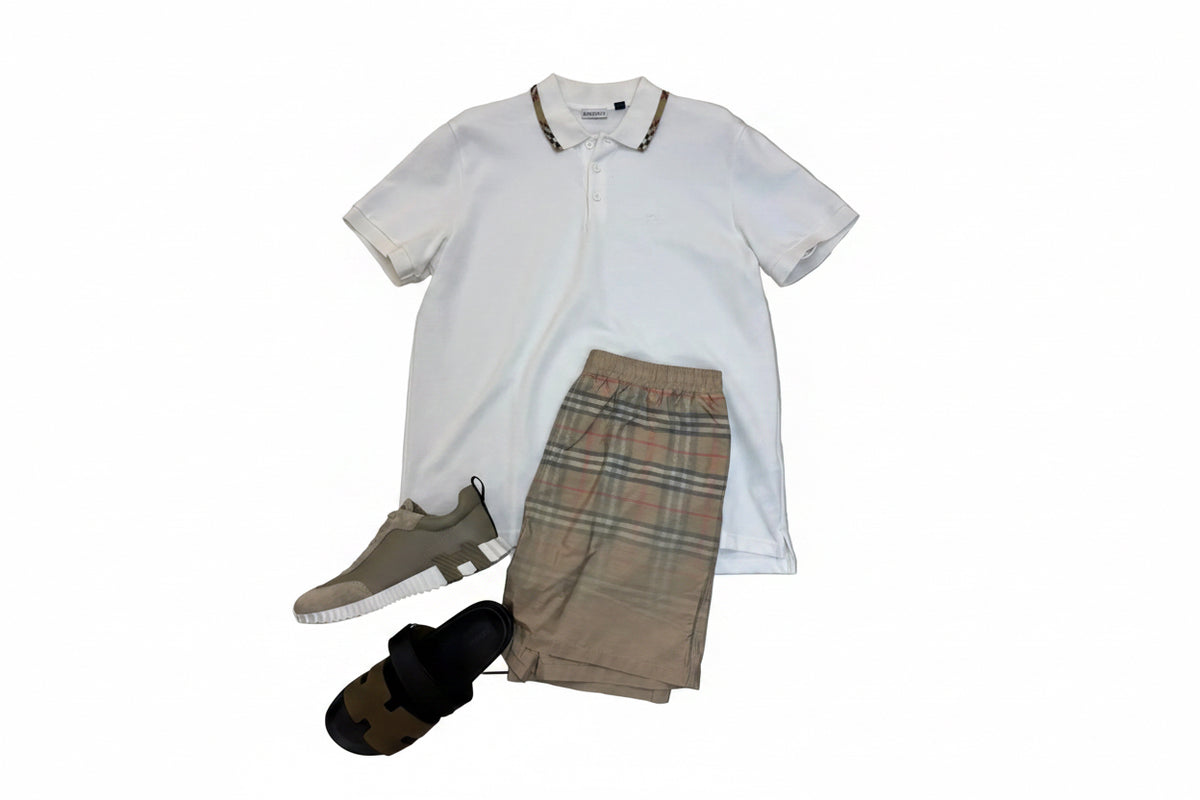Burberry short&polo