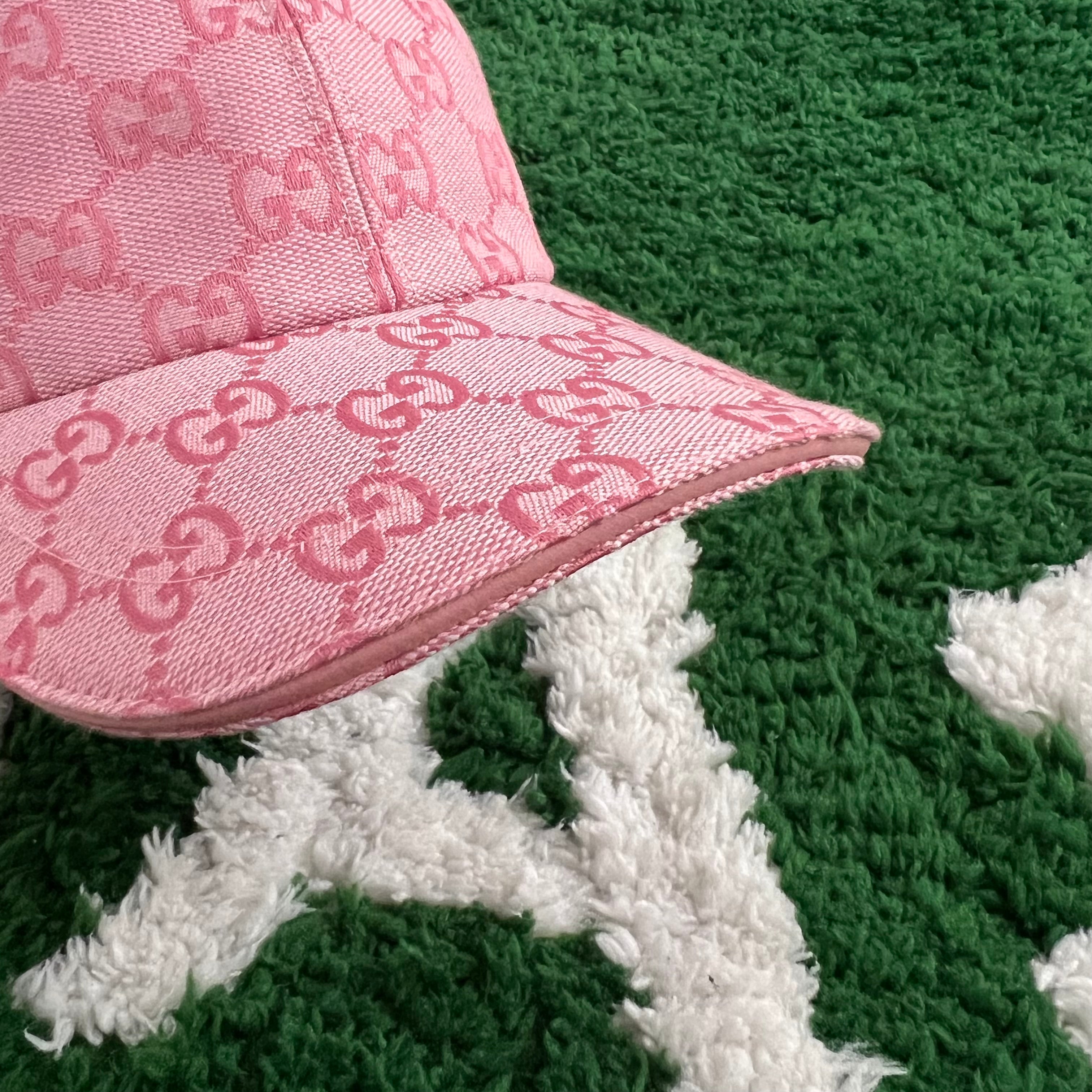 Casquette GG rose
