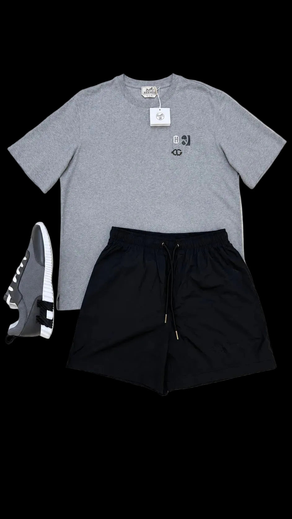 Ensemble Hermes short teeshirt