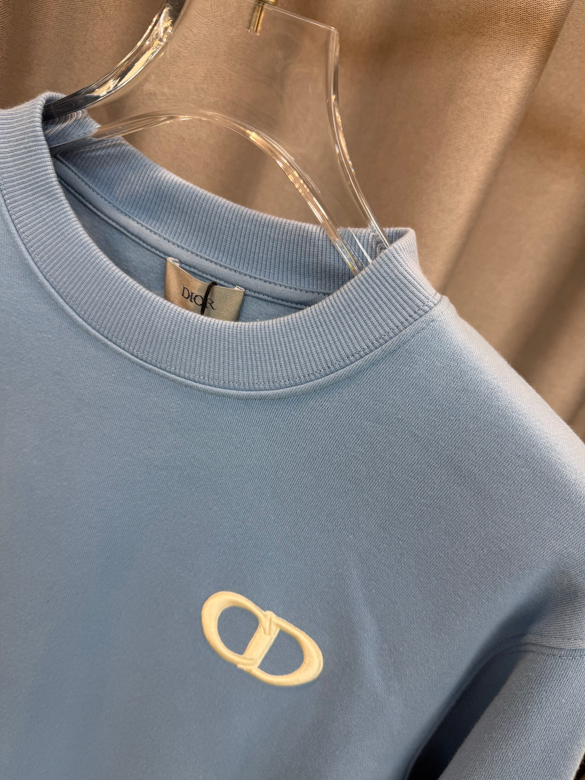 Sweat bleu ciel Dior