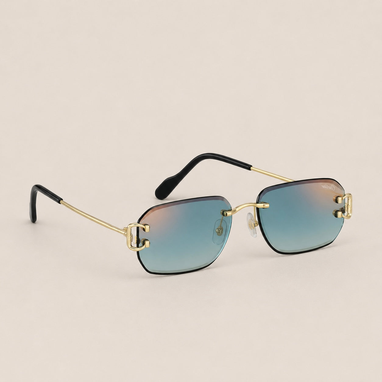 Lunettes solaires décor classique de cartier