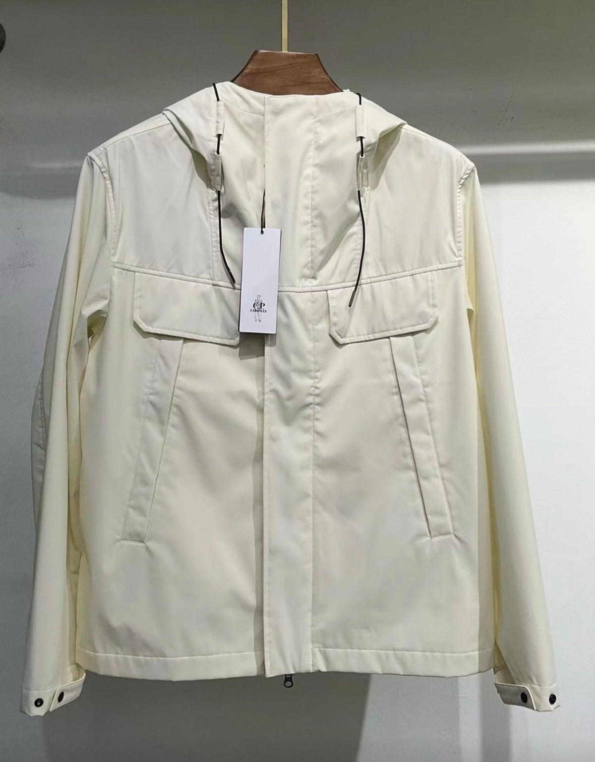 Veste zip lunette capuche cp company