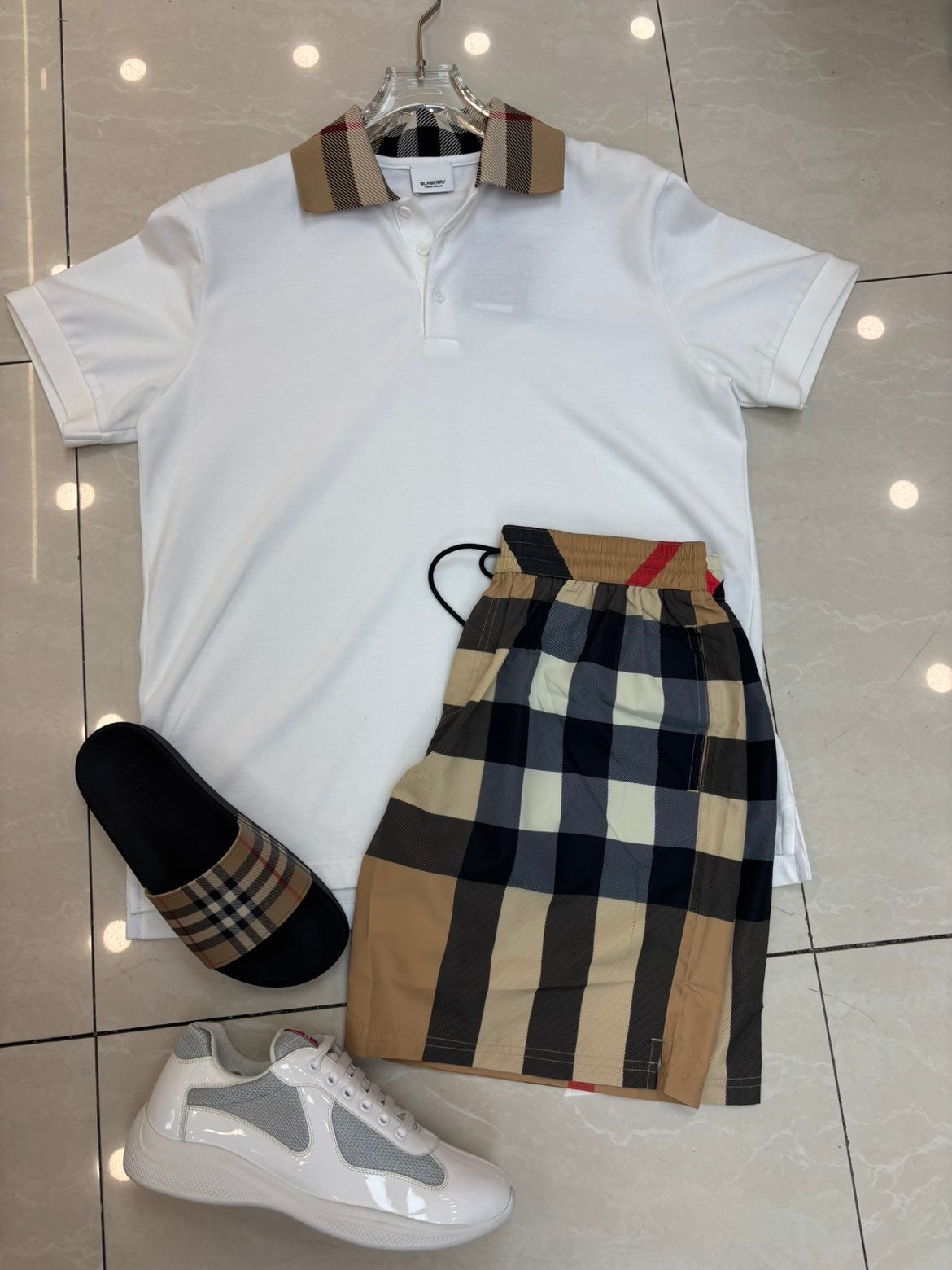 Burberry ensemble