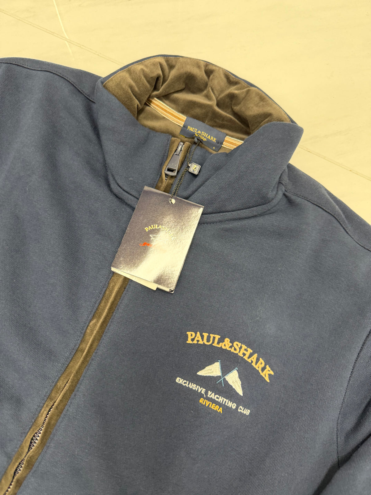 Survêtement Paul&shark col velours
