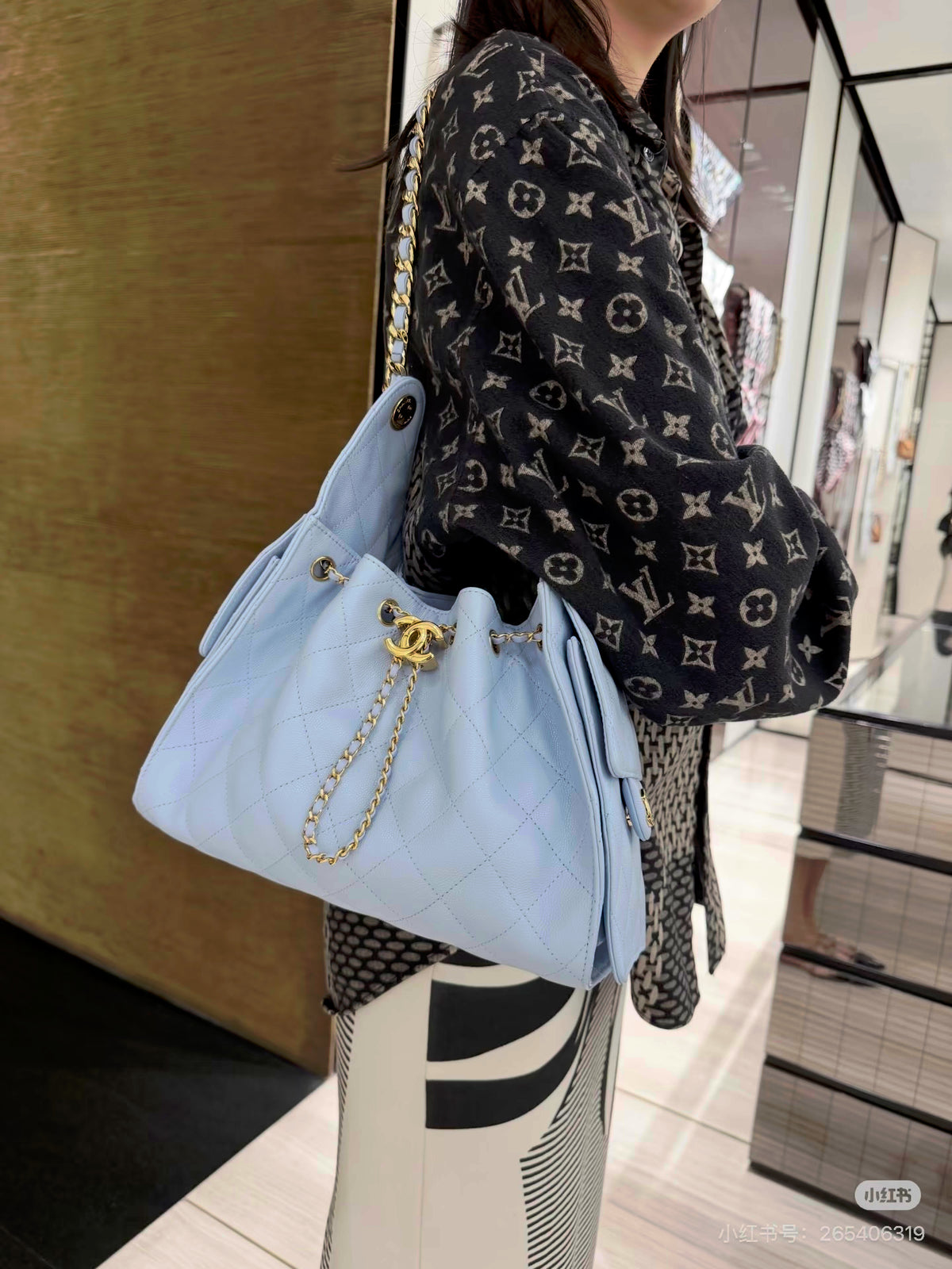 Sac Chanel bleu
