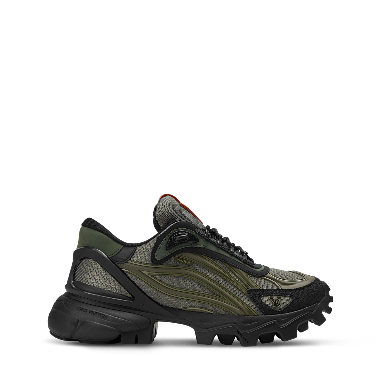 Sneakers lv kaki news model