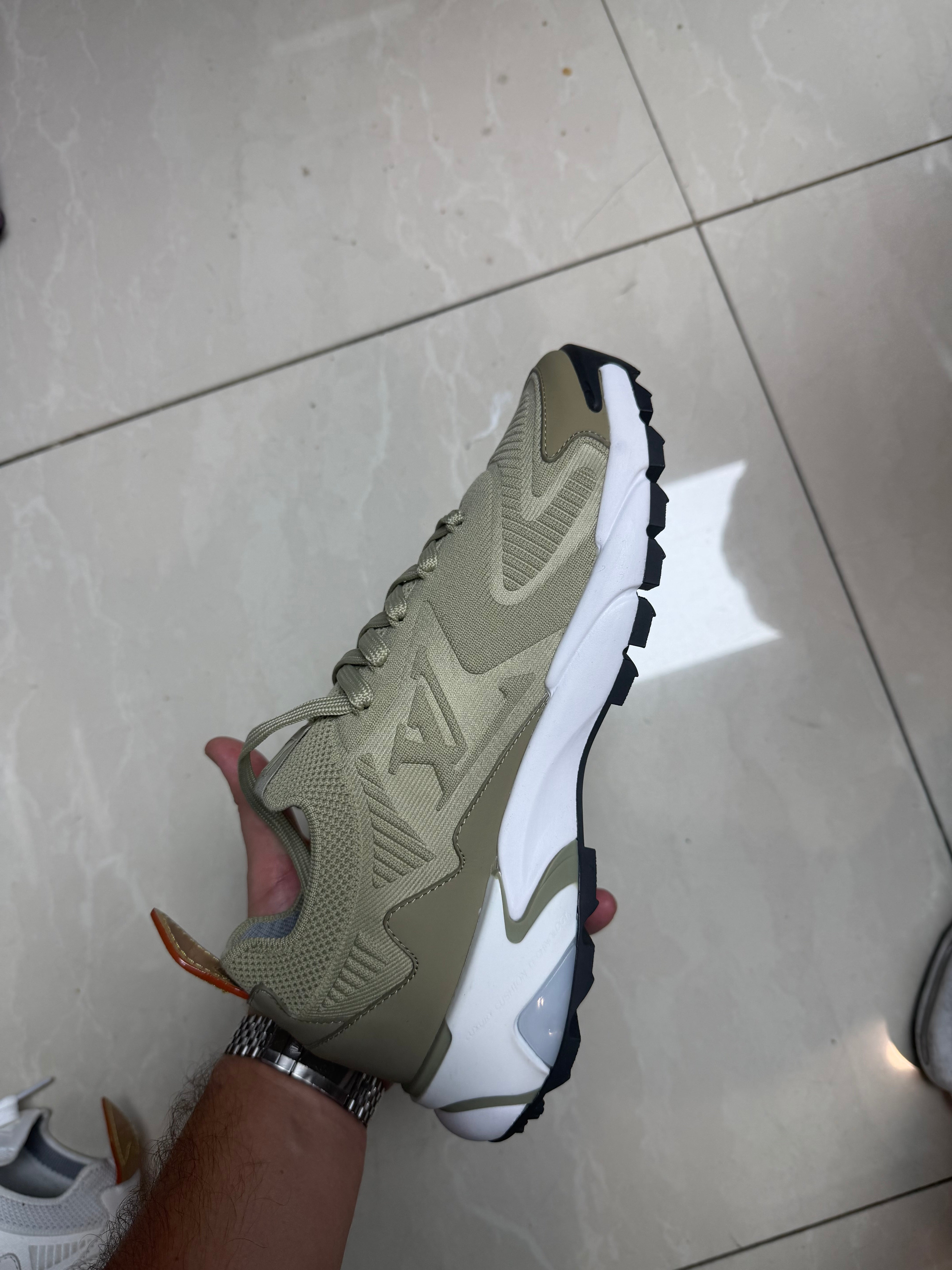 Sneakers lv vert