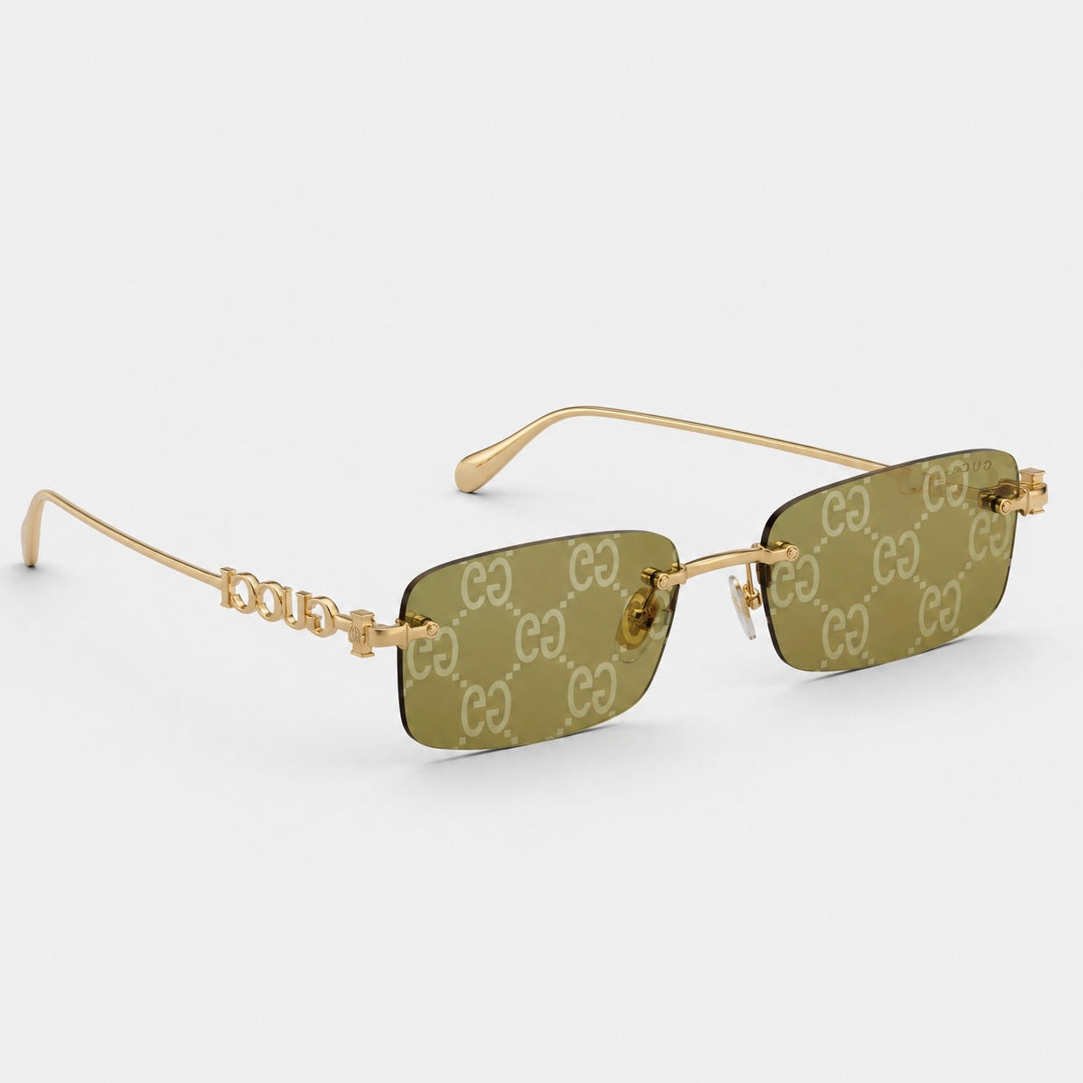 Lunettes de soleil rectangulaires