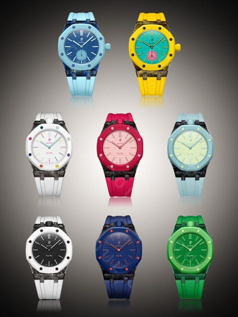 Audemars piquet x swatch automatic avec bracelet bio céramique inclus blanc