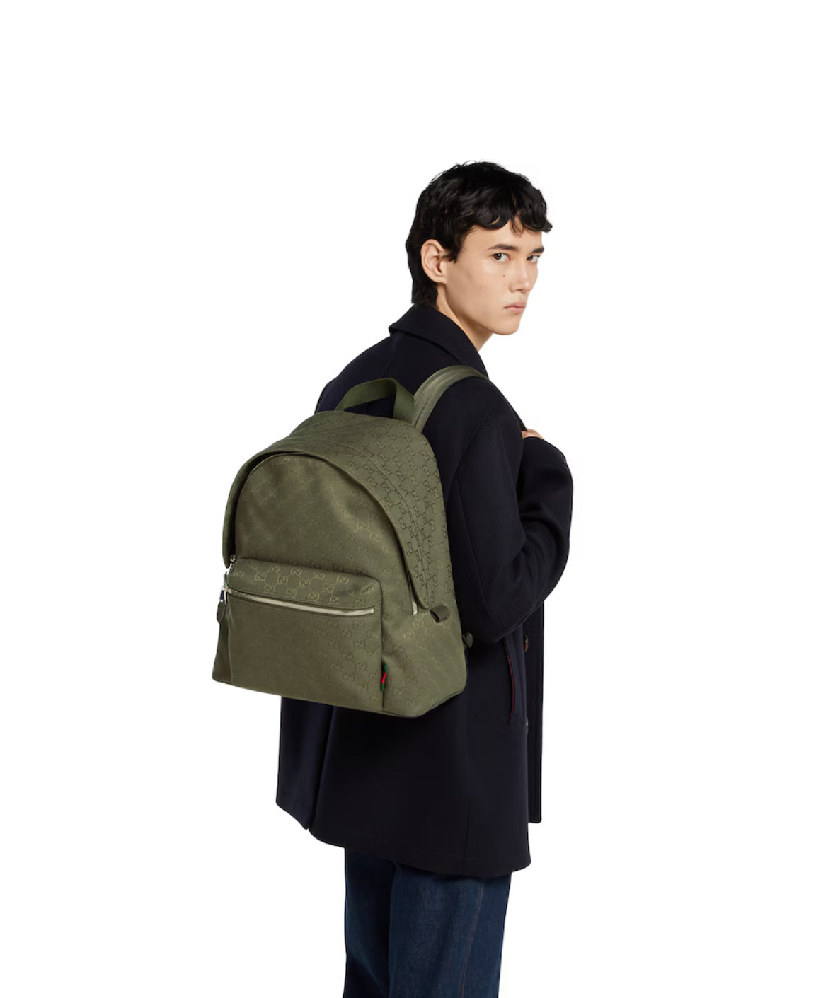 Sac à dos en toile GG moyen format - #2