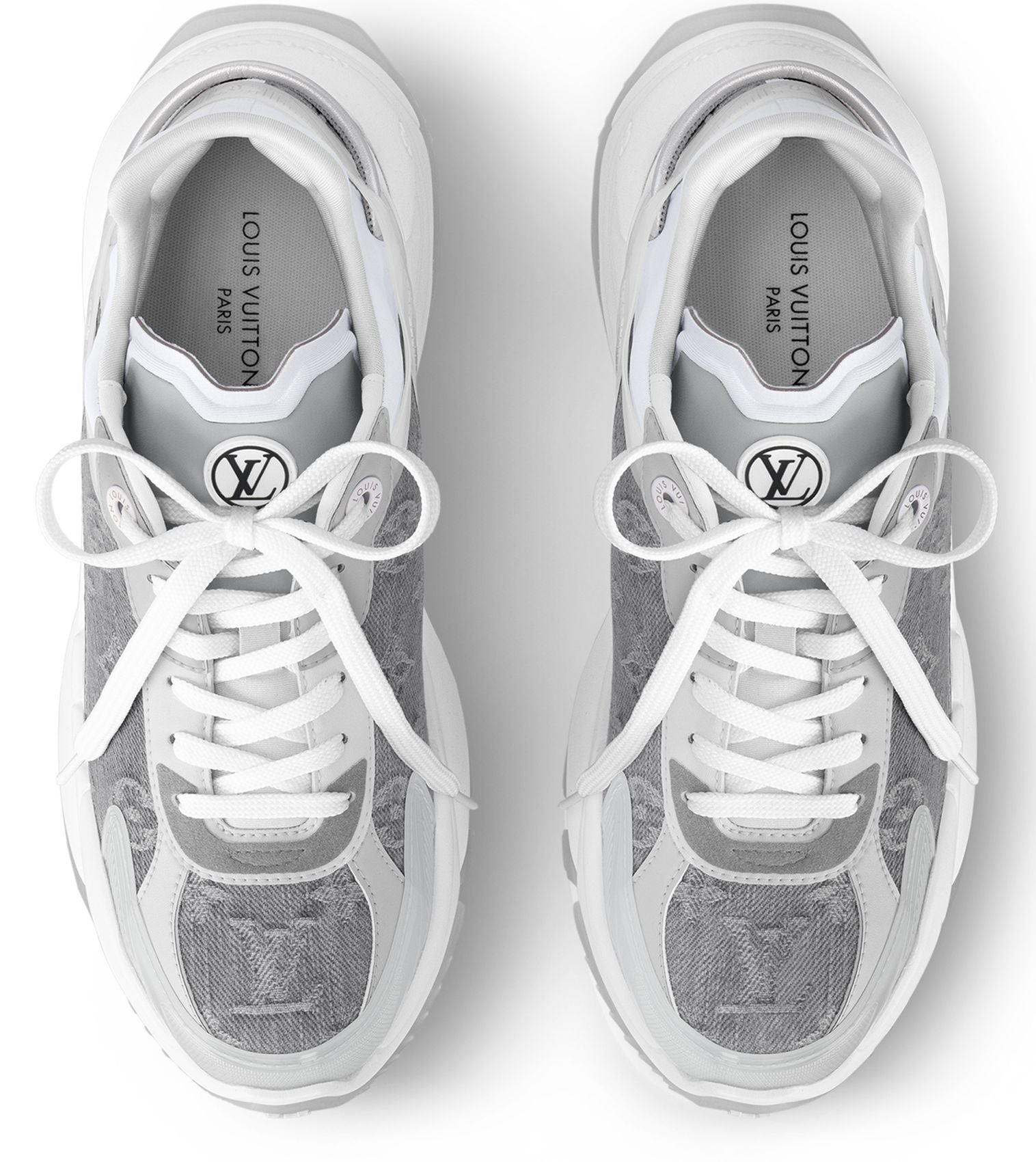 Sneakers lv run 55 white