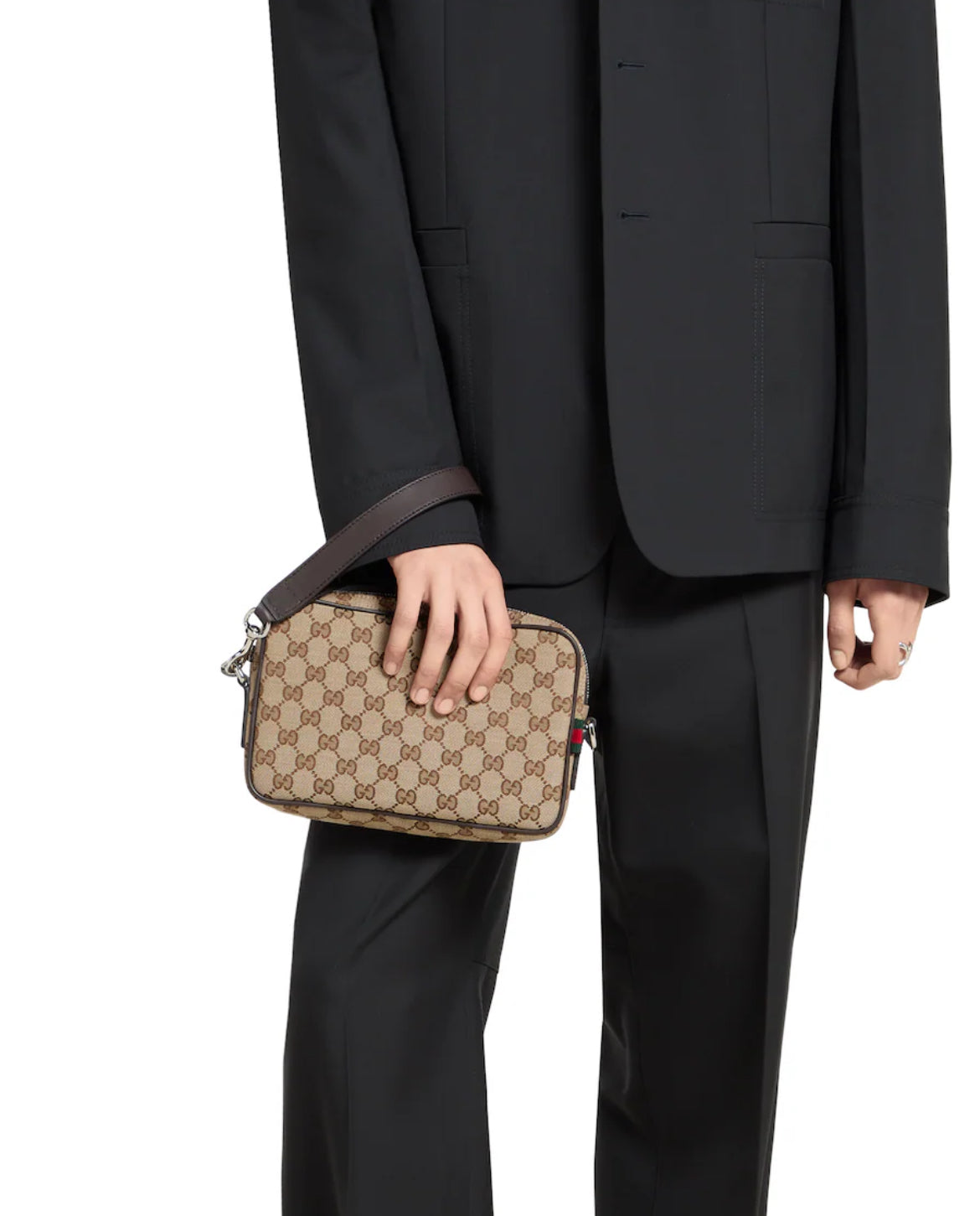 Sac à bandoulière en toile GG petit format - #5
