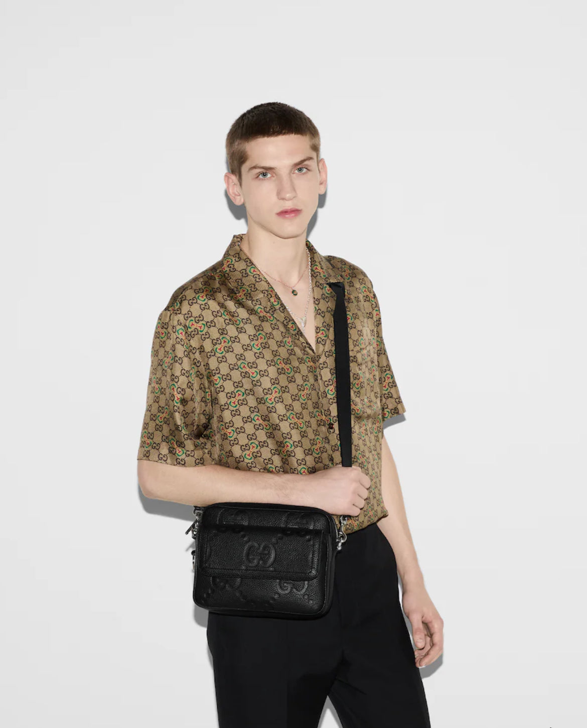 Sac à bandoulière GG jumbo petit format - #1