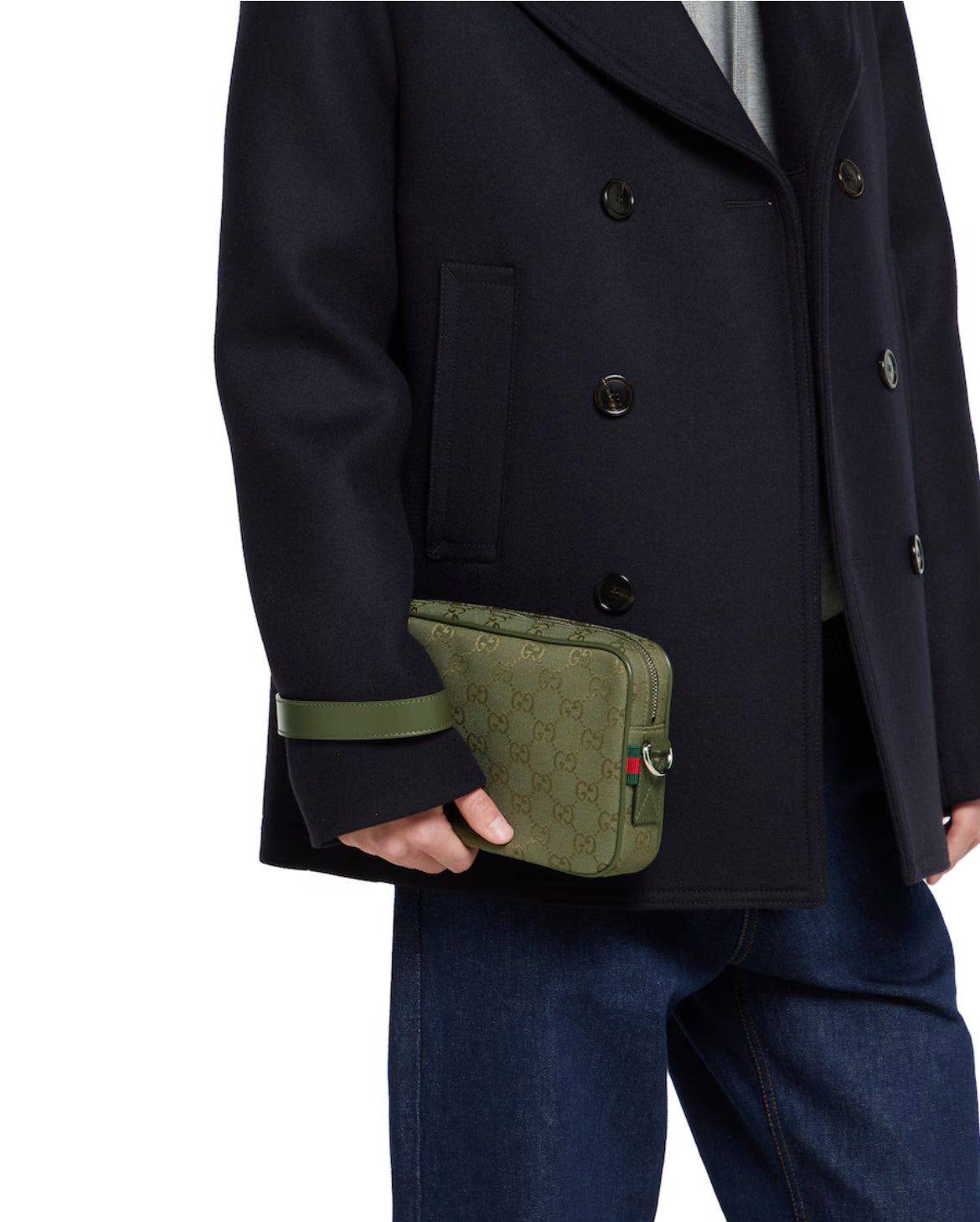 Sac à bandoulière en toile GG petit format - #4