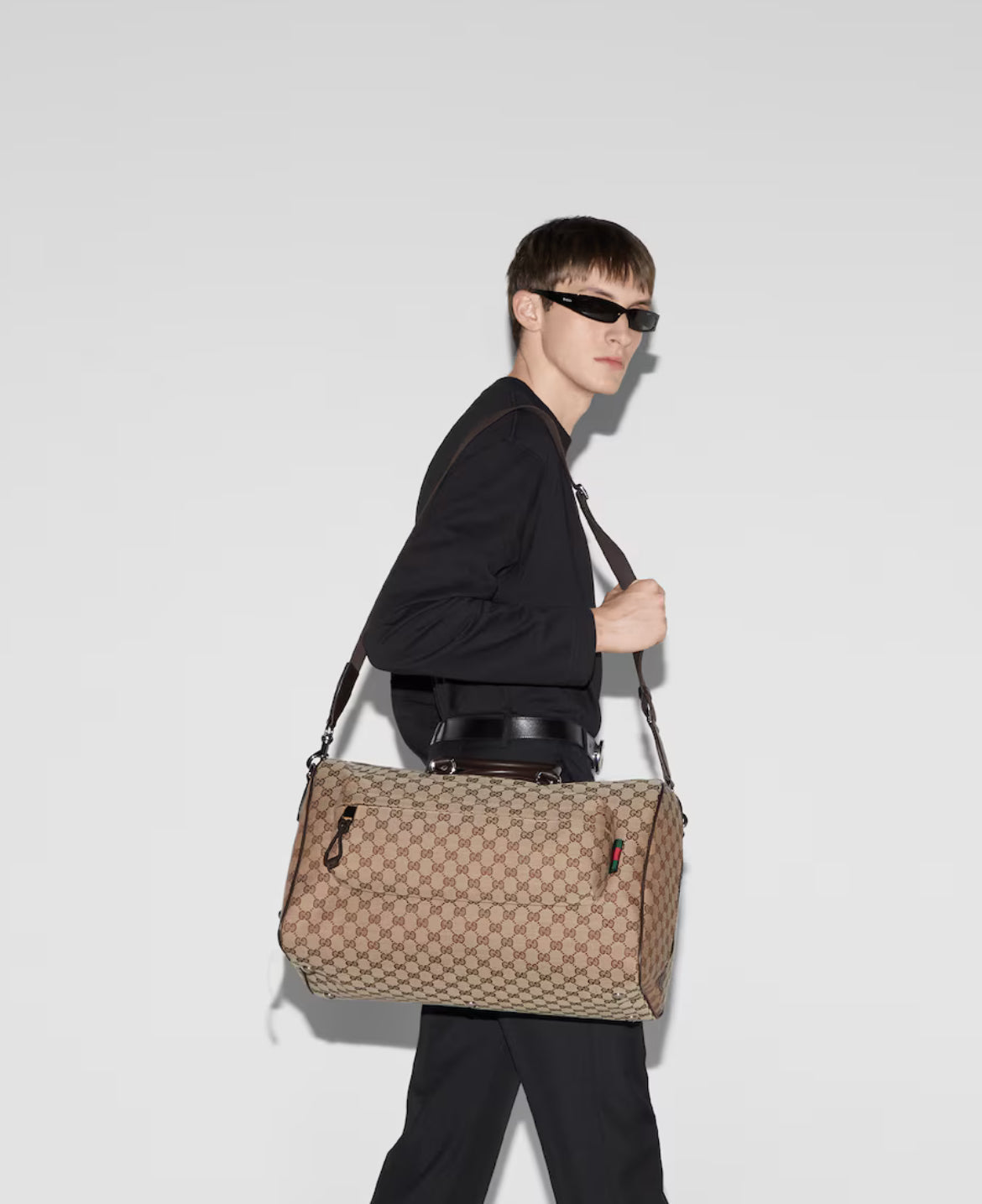 Sac de voyage en toile GG moyen format - #2