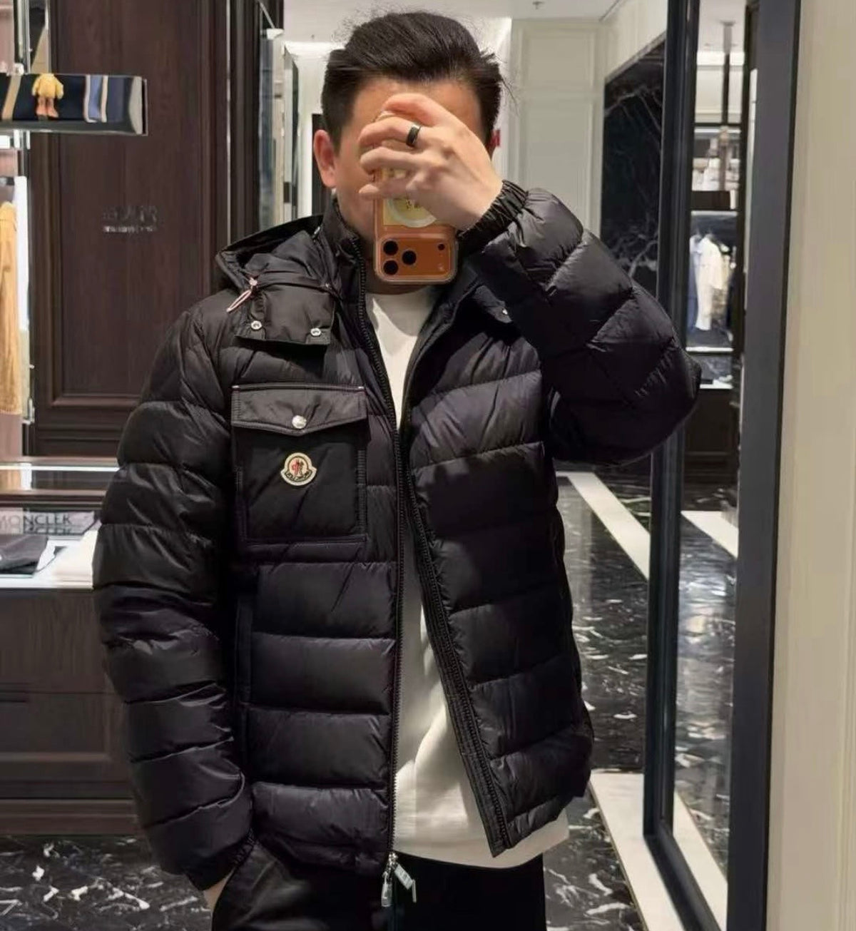 Doudoune moncler 3 coloris full qualité