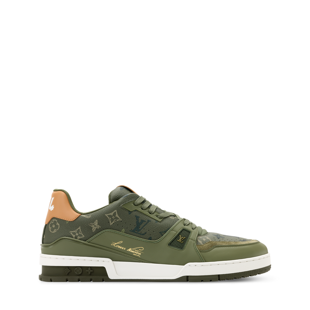 Sneakers lv vert kaki