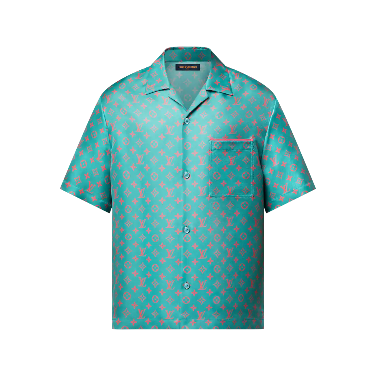 Ensemble LV monogramme bleu rose
