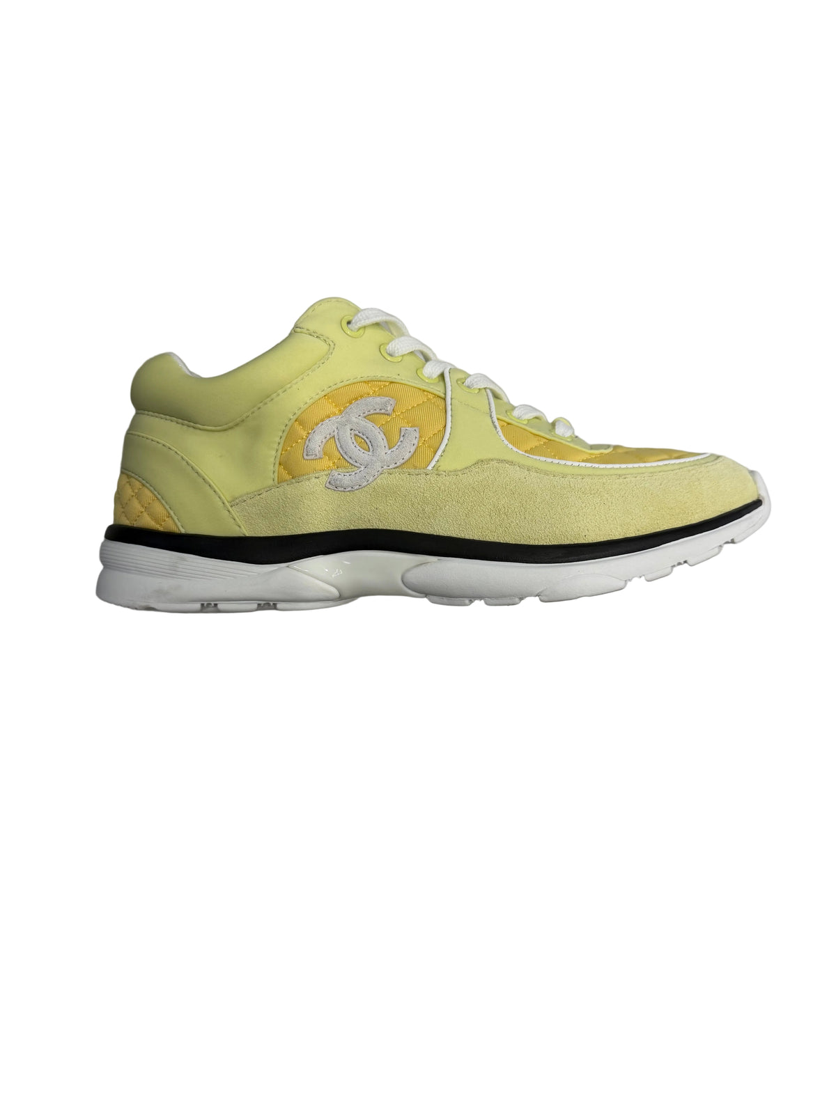Sneakers chanel yellow