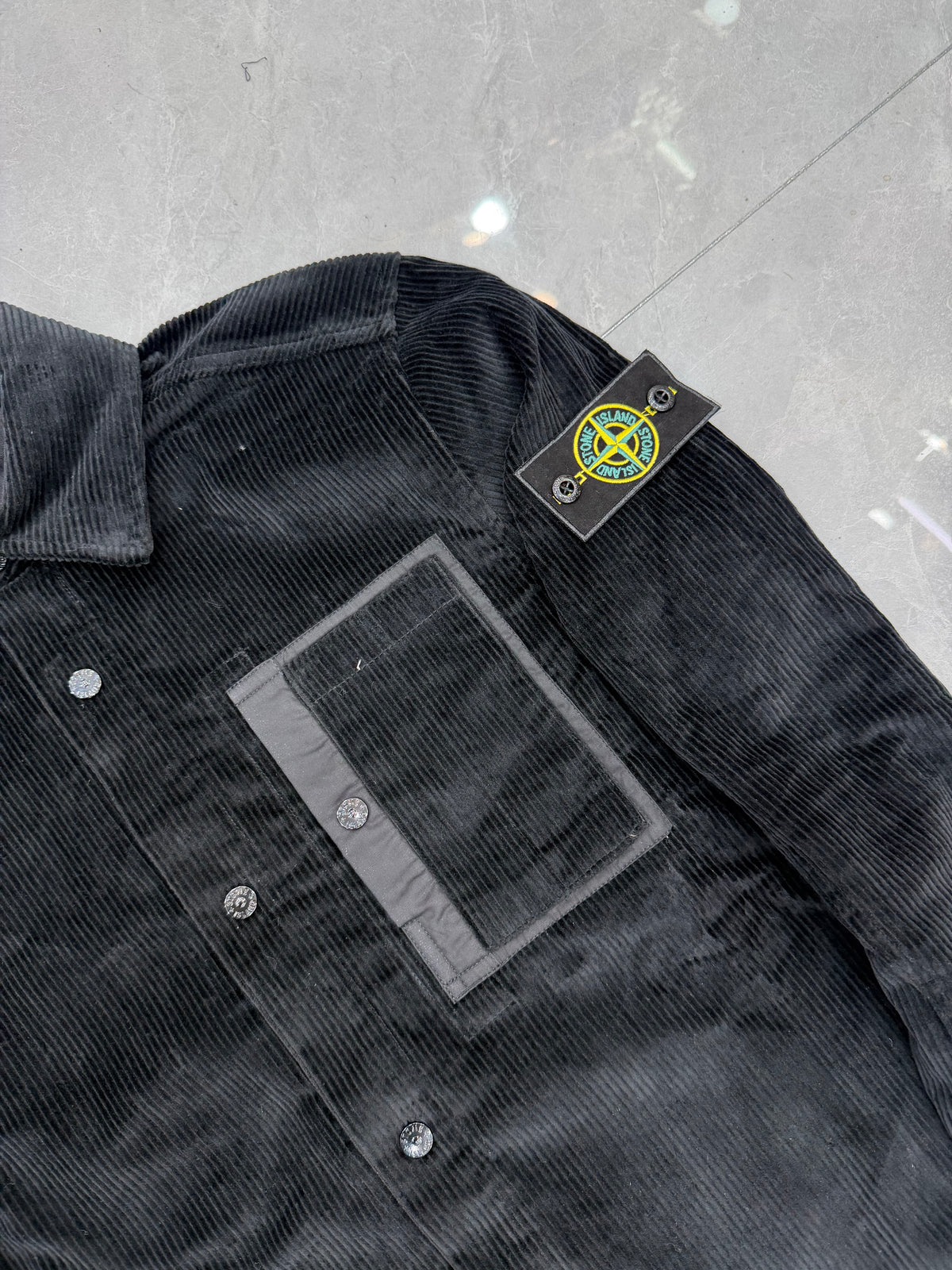 Chemise stone island crème 2 coloris