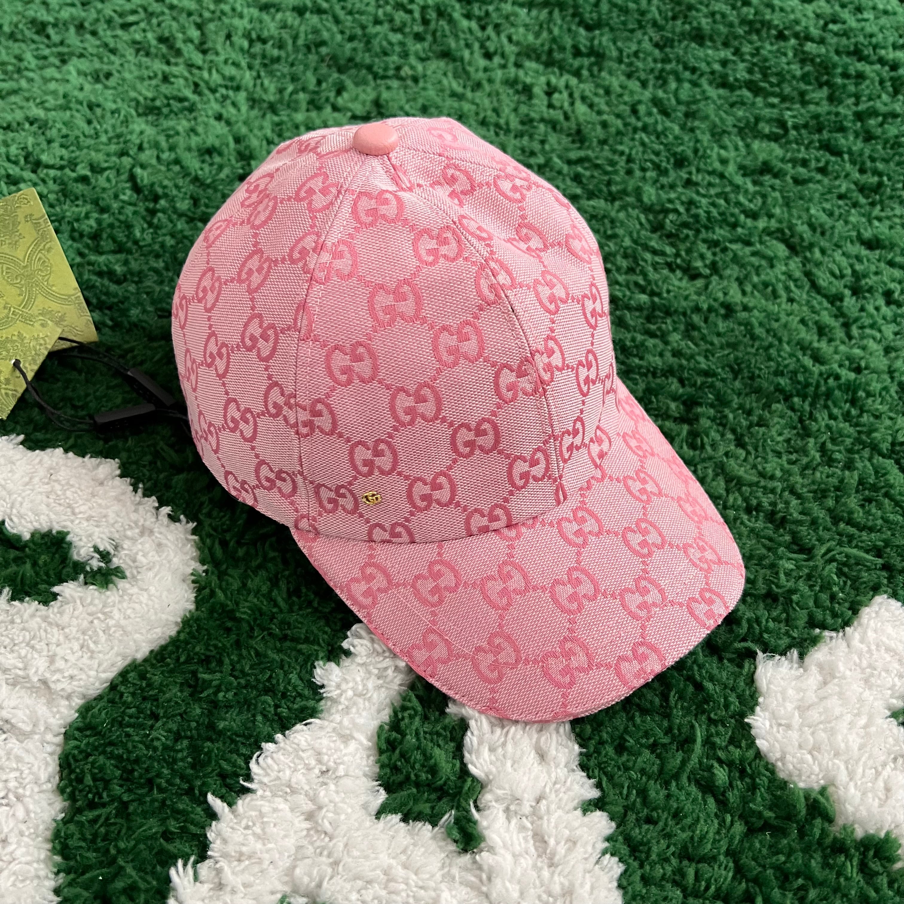 Casquette GG rose