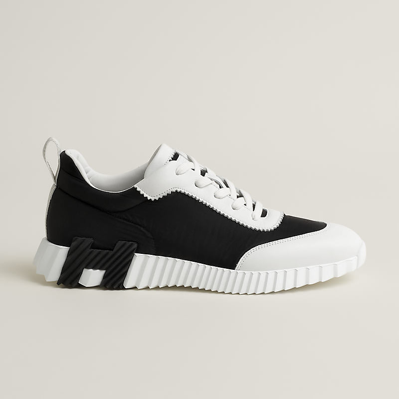 Sneakers hermes boucing noir orange
