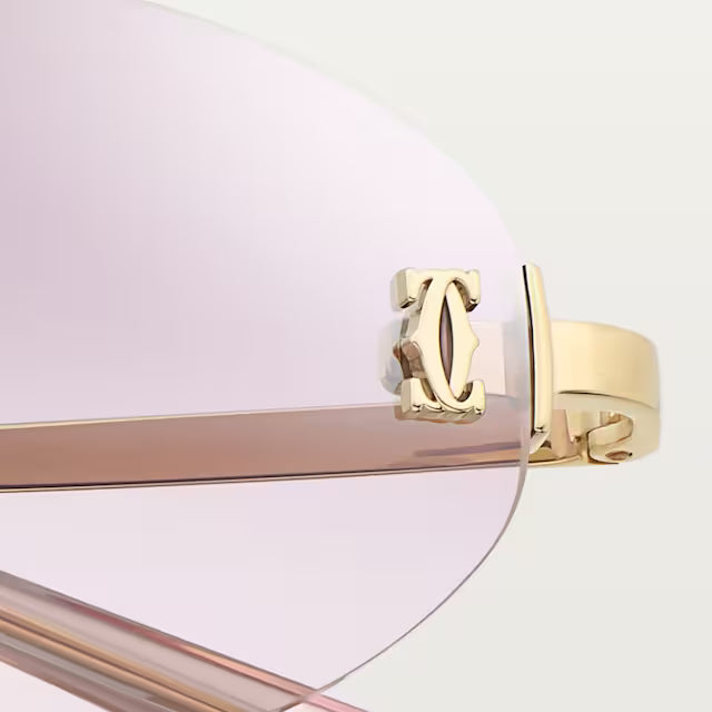 Lunettes solaires C de cartier