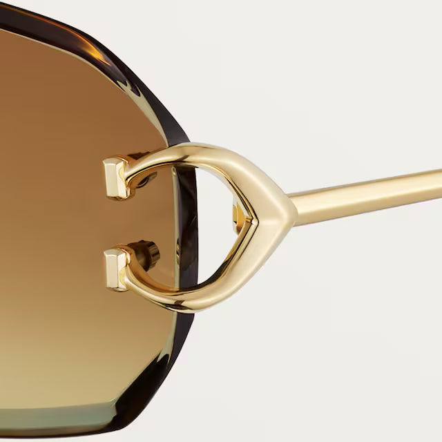 Lunettes solaires décor classique de cartier